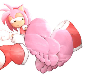 5_toes accessory anthro barefoot boots clothing dress feet female foot_fetish foot_focus footwear gloves green_eyes handwear headband humanoid_feet looking_back lying pink_body pink_feet pink_soles plantigrade quills_(anatomy) red_boots red_clothing red_dress red_footwear red_headband shoes shoes_removed simple_background solo tan_arms tan_eyelids toes white_clothing white_gloves white_handwear white_sleeves lewd_potato sega sonic_the_hedgehog_(series) amy_rose eulipotyphlan hedgehog mammal absurd_res hi_res