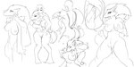 anthro biped blush bodily_fluids breasts butt digitigrade dripping_pussy female female_anthro fingers fondling front_view gender_transformation genital_fluids genitals hair hand_on_own_breast human_to_anthro knock-kneed looking_down_at_self male male_human mtf_transformation nipples nude open_mouth pokemorph ponytail pussy rear_view self_fondle simple_background smile solo species_transformation spread_legs spreading standing suit_transformation tongue tongue_out transformation transformation_sequence zipper mxl nintendo pokemon generation_5_pokemon human mammal pokemon_(species) zoroark 2014 2:1 hi_res monochrome sequence