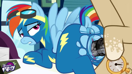 against_surface animal_genitalia animal_penis anus balls_deep black_penis blinking blue_body blue_fur bodily_fluids brown_tail butt butt_jiggle canon_x_oc clitoris clothed clothed/nude clothing cutie_mark desk dominant dominant_feral dominant_male duo equine_genitalia equine_penis erection eyelashes eyewear eyewear_on_head faceless_character faceless_feral faceless_male feathered_wings feathers female female_feral female_focus female_penetrated feral feral_on_feral feral_penetrated feral_penetrating feral_penetrating_feral from_behind_position fur furniture genital_fluids genitals goggles goggles_on_head half-closed_eyes heart_eyes heart_symbol inside jiggling looking_back looking_pleasured lying male male/female male_feral male_penetrating male_penetrating_female mane moan multicolored_mane multicolored_tail narrowed_eyes nude office on_front on_hind_legs on_model penetration penile penile_penetration penis penis_in_vagina pink_eyes puckered_anus puffy_anus rainbow_mane rainbow_tail rear_view sex solo_focus submissive submissive_female submissive_feral table tail tan_body tan_fur teeth thick_thighs thrusting torn_clothing uniform vaginal vaginal_fluids vaginal_penetration vulva wings wonderbolts_uniform canaryprimary interstellar_incubus_(va) nami955_(va) friendship_is_magic hasbro my_little_pony mythology fan_character rainbow_dash_(mlp) skittle_(oc) equid equine horse mammal mythological_creature mythological_equine pegasus pony 16:9 2026 2d_animation animated digital_media_(artwork) frame_by_frame long_playtime loop sound video voice_acted widescreen