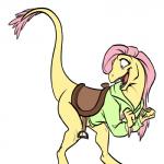 1:1 alternate_species black-kitten bottomless claws clothed clothing dinosaur dromaeosaurid female feral fluttershy_(mlp) friendship_is_magic hair hi_res hoodie my_little_pony open_mouth pink_hair reptile saddle scalie simple_background solo theropod topwear white_background

Rating: Safe
Score: 42
User: parasprite
Date: March 11, 2019