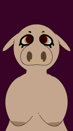 anthro bouncing_breasts breasts facial_piercing female first_person_view kissing kissing_pov looking_at_viewer nipple_piercing nipples nose_piercing nose_ring nude nude_female orange_eyes piercing ring_piercing simple_background solo smutroot microsoft minecraft mojang xbox_game_studios truffi_(smutroot) domestic_pig mammal piglin suid suine sus_(pig) 2025 3d_(artwork) 3d_animation 9:16 animated blender_(artwork) cel_shading digital_media_(artwork) hi_res loop portrait shaded short_playtime