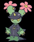 clothing hat headgear headwear jacket jewelry necklace plant solo topwear oagoner nintendo pokemon elemental_creature flora_fauna generation_5_pokemon maractus pokemon_(species) 2024 alpha_channel