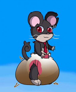 clothed clothing diaper ear_piercing ear_ring feces female necktie partially_clothed piercing pokefied ring_piercing smile soiled_diaper solo unclean_diaper used_diaper wearing_diaper merrit_(artist) epic_games fortnite nintendo pokemon camille_(fortnite) alolan_form alolan_rattata generation_7_pokemon mammal murid murine pokemon_(species) rat regional_form_(pokemon) rodent hi_res