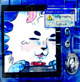 anthro happy male solo text zetsito unknown_artist microsoft microsoft_windows windows_xp zet lagomorph leporid mammal rabbit english_text hi_res