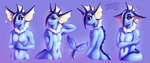 2023 alternative_fashion anthro athletic bite biting_lip blue_body cass_(greenlinzerd) dorsal_ridge ear_fins ear_piercing ears_down eeveelution eyelashes eyeshadow femboy fin frill_(anatomy) furgonomics furry-specific_piercing generation_1_pokemon goth greenlinzerd grumpy hair hair_over_eye hi_res looking_at_viewer looking_away looking_up makeup male meme multiple_images navel neck_frill nintendo nude one_eye_obstructed piercing pivoted_ears pokemon pokemon_(species) pseudo_hair pupils purple_eyes signature simple_background smile solo tail tail_around_waist tail_piercing tongue tongue_out tongue_piercing vaporeon white_pupils you_know_i_had_to_do_it_to_em