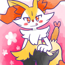 ambiguous_anthro ambiguous_gender anthro biped blush blush_stickers closed_smile clothed clothing clothing_lift dipstick_tail dress dress_lift food front_view licking licking_lips looking_at_viewer markings mouth_closed no_pupils object_in_tail pseudo_clothing shrimp_(food) simple_background smile solo tail tail_markings tongue tongue_out annyui0611 nintendo pokemon braixen canid generation_6_pokemon mammal pokemon_(species) 1:1 2024 digital_drawing_(artwork) digital_media_(artwork) hi_res japanese_description portrait three-quarter_portrait translated_description