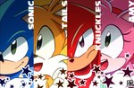 age_difference anthro black_eyes black_nose blue_body blue_fur female frown fur group logo male male/female open_mouth open_smile orange_body orange_fur pink_body pink_fur red_body red_fur smile star yellow_body yellow_fur younger_male aldafera classic_sonic_(universe) sega sonic_superstars sonic_the_hedgehog_(series) amy_rose classic_amy_rose classic_knuckles classic_sonic classic_tails knuckles_the_echidna miles_prower sonic_the_hedgehog canid canine echidna eulipotyphlan fox hedgehog mammal monotreme 2023 artist_logo artist_name character_name hi_res multiple_images shaded signature