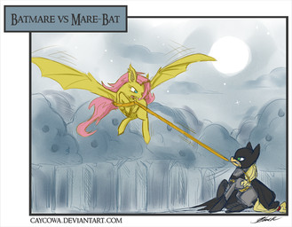 applejack_(mlp) bat_pony batman batman_(series) blonde_hair cape caycowa clothing crossover duo equine fangs female feral flutterbat_(mlp) fluttershy_(mlp) flying forest friendship_is_magic fur green_eyes hair horse long_hair mammal mask membranous_wings moon my_little_pony night open_mouth orange_fur outside pegasus pink_hair pony rope tongue tree wings yellow_fur
Rating: Safe
Score: 12
User: Deatron
Date: December 30, 2013 applejack_(mlp) bat_pony batman batman_(series) blonde_hair cape caycowa clothing crossover duo equine fangs female feral flutterbat_(mlp) fluttershy_(mlp) flying forest friendship_is_magic fur green_eyes hair horse long_hair mammal mask membranous_wings moon my_little_pony night open_mouth orange_fur outside pegasus pink_hair pony rope tongue tree wings yellow_fur
Rating: Safe
Score: 12
User: Deatron
Date: December 30, 2013