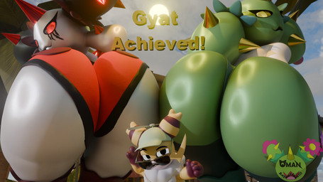 anthro ass_to_ass big_butt butt butt_focus cactus clothing comparing_butts female group legwear male male/female plant rose_(omananimations) teasing teasing_viewer teasing_with_butt thigh_highs trio wide_hips omananimations coel3d_(modeler) rochin1000_(modeler) nintendo palworld pocketpair pokemon maraciti cactus_creature cactus_humanoid elemental_creature elemental_humanoid flora_fauna generation_5_pokemon humanoid mammal maractus murid murine pal_(species) plant_humanoid pokemon_(species) rat rodent sparkit 16:9 3d_(artwork) absurd_res digital_media_(artwork) hi_res widescreen