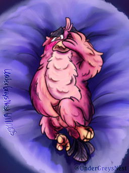 anthro balls bashful beak bed bed_sheet bedding blush blush_lines eyebrows feathered_wings feathers feet fluffy flustered furniture genitals head_feathers looking_at_viewer lying male on_back one_eye_obstructed orange_beak pose red_body red_feathers solo tail tail_feathers talons thick_eyebrows toes toony winged_arms wings undergreysnest angry_birds rovio_entertainment sega the_angry_birds_movie red_(angry_birds) avian bird colored dated pinup shaded signature watermark