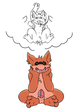 3_toes anal anal_penetration animal_genitalia animal_penis anthro anthro_penetrated anus balls barefoot biped blush bodily_fluids cum cum_drip cum_from_ass cum_in_ass cum_in_mouth cum_inside cum_string daydream disembodied_hand disembodied_penis dripping ear_piercing erection eyewear fantasizing feet front_view fully_sheathed fur gangbang genital_fluids genitals goggles group group_sex lying male male/male nude on_back open_mouth penetration penile penile_penetration penis penis_in_ass piercing precum sex sheath sheathed_while_penetrated simple_background sitting solo tapering_penis thought_bubble toes tongue tongue_out white_background lock-wolf grey_havens spiral_knights gremlin_(spiral_knights) mammal 2015 digital_drawing_(artwork) digital_media_(artwork) full-length_portrait hi_res mixed_media multiple_images portrait sketch