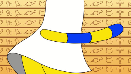 :< anthro ass_up big_breasts biped blue_hair bouncing_breasts breasts butt clothed clothing dancing dress eyes_closed female hair looking_at_viewer music pupils shaking_butt solo white_clothing white_dress wide_hips yellow_body protagon sound_warning animal_crossing nintendo ankha_(animal_crossing) domestic_cat felid feline felis mammal 16:9 animated hi_res huge_filesize long_playtime sound video widescreen
