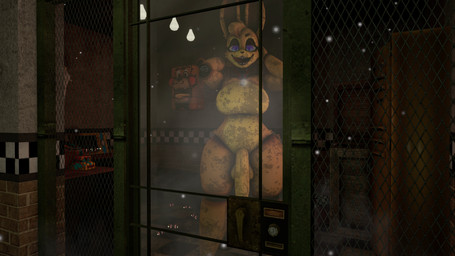 against_surface anthro balls big_balls big_breasts big_penis breasts eyelashes flaccid genitals glowing glowing_eyes gynomorph intersex looking_at_viewer machine makeup nude open_mouth penis purple_eyes sharp_teeth smile solo standing teeth thick_thighs wide_hips yellow_body deskai candycreaturez_(modeler) five_nights_at_freddy's scottgames spring_bonnie_(fnaf) animatronic lagomorph leporid mammal rabbit robot 16:9 3d_(artwork) digital_media_(artwork) hi_res widescreen