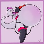 air_inflation air_pump balloon_belly belly belly_inflation big_belly bodily_fluids bulge close_to_bursting clothed clothing cum cum_in_clothing cum_in_underwear cum_through_clothing cum_through_underwear expansion genital_fluids genitals horn hose hose_in_butt hose_inflation huge_belly hyper hyper_belly inflation legwear male penis precum pump solo thick_thighs thigh_highs tongue tongue_out underwear wet wet_clothing wet_underwear wrongcable nosh_(drdotmadness) demon humanoid 1:1 2022 colored digital_media_(artwork) hi_res