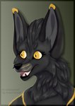 anthro female fur grey_body grey_fur smile solo zhekathewolf blizzard_entertainment warcraft canid canine canis fox mammal wolf absurd_res bust_portrait headshot_portrait hi_res portrait