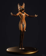 anthro breasts dipstick_tail female gloves_(marking) leg_markings markings nude orange_body small_breasts socks_(marking) solo standing tail tail_markings ruaidri blender_eevee tahlia_(ruaidri) canid canine mammal maned_wolf 2024 3d_(artwork) 3d_animation 5:6 animated blender_(artwork) digital_media_(artwork) hi_res no_sound short_playtime turntable_(animation) webm