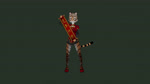 anthro asian_clothing breasts chinese_clothing clothed clothing east_asian_clothing female hair holidays legwear simple_background stockings spacehorndog chinese_new_year chinese_zodiac new_year_2022 year_of_the_tiger tara_(spacehorndog) felid feline mammal pantherine tiger 16:9 3d_(artwork) 3d_animation animated digital_media_(artwork) hi_res loop no_sound short_playtime webm widescreen