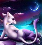 butt detailed_background female fur genitals looking_at_viewer looking_back multicolored_body multicolored_fur purple_body purple_fur pussy red_eyes smile solo white_body white_fur meraence nintendo pokemon generation_5_pokemon mienshao pokemon_(species) 2024 hi_res