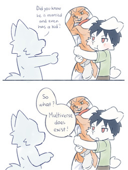 ambiguous_gender anthro blush body_pillow dakimakura dialogue fur male pillow pouting text white_body white_fur arnd_dawn nintendo star_fox fox_mccloud canid canine fox lagomorph leporid mammal rabbit comic dakimakura_design english_text hi_res