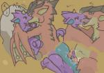 anal anal_penetration blue_eyes blush comic dragon gay green_eyes half-closed_eyes hindpaw japanese_text kissing male monster_hunter paws penetration penis purple_skin rathalos red_skin size_difference solid_background text tongue video_games wings wr wyvern young もふ
Rating: Explicit
Score: 3
User: ragswift
Date: March 04, 2014