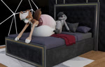 anthro balls bed big_balls big_penis bodily_fluids bone_breaking cock_vore death digestion duo fatal_vore forced furniture genital_fluids genitals huge_balls huge_penis humanoid_genitalia humanoid_penis hyper hyper_balls hyper_genitalia hyper_penis male male/male on_bed penile penis sound_effects unwilling_prey vore lagos_(3d_artist) basedvulpine_(modeler) opennsfwsp_(va) lagos canid canine canis domestic_dog lagomorph leporid mammal rabbit regulus_(species) 3d_(artwork) 3d_animation animated digital_media_(artwork) hi_res short_playtime sound webm