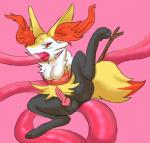 anal anal_penetration balls bdsm bondage bound braixen breasts canine dickgirl fennec fox intersex knot mammal nintendo oral oral_sex penetration penis plain_background pokémon sex sol-geist spitroast tentacles video_games
Rating: Explicit
Score: 4
User: RioluKid
Date: April 12, 2014