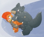 anal anal_penetration argon_vile balls black_eyes blush erection gay lying male nintendo on_side one_eye_closed penetration penis pokémon precum red_eyes rhydon scrafty sex size_difference video_games
Rating: Explicit
Score: 5
User: slyroon
Date: August 23, 2013