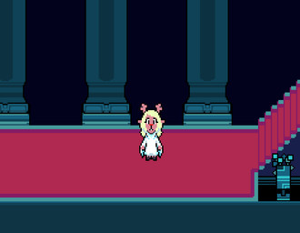 accidental_vore age_difference anthro antlers belly belly_grab big_belly blonde_hair blush brown_body buckteeth burping_up_clothing clothing digestion duo fatal_vore female female_pred female_prey freckles hair horn huge_belly hyper hyper_belly hyper_cheeks instant_digestion machine navel oral_vore overweight overweight_female red_nose robe size_difference smaller_pred smug struggling surprised teeth unwilling_prey unwilling_to_willing_pred vore weight_gain whip young young_anthro younger_female cheezeezy deltarune undertale_(series) noelle_holiday tasque_manager darkner deer felid feline mammal new_world_deer reindeer robot 2025 animated digital_media_(artwork) pixel_(artwork) pixel_animation