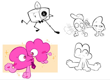 ambiguous_gender clock glistening glistening_eyes necktie not_furry paws simple_background white_background clockstops3am conditional_dnp battle_for_dream_island object_shows four_(bfb) six_(bfdi) twenty-four_(bfdi) zero_(bfdi) algebralian animate_inanimate character_request hi_res