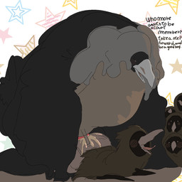 anthro aroused backshots being_watched blush bodily_fluids breath butt clothed clothing crawfather_(hollow_knight:_silksong) cum cum_drip cum_in_ass cum_inside cumshot dripping duo ejaculation embarrassed erection feathers filling_up from_behind_position genital_fluids genitals grabbing_from_behind group looking_at_another male male/male moan naughty_face nude partially_clothed penis plap public public_nudity public_sex screaming sex sexy_eyes slightly_chubby solo standing tapering_penis teaching thrusting thrusting_forward trio anonymous_artist hollow_knight:_silksong hollow_knight_(franchise) team_cherry crawfather avian bird corvid corvus_(genus) crow oscine passerine hi_res sketch