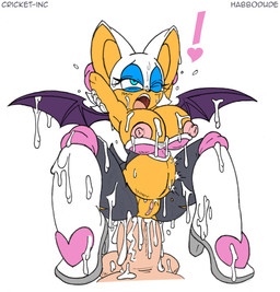 ahegao anal anal_penetration anthro anthro_penetrated areola balls big_breasts biped blue_eyes bodily_fluids boots breasts clothing cowgirl_position cum cum_everywhere cum_in_ass cum_inflation cum_inside cum_on_boots cum_on_clothing cum_on_footwear duo erect_nipples erection excessive_cum excessive_genital_fluids exclamation_point female female_on_human female_on_top female_penetrated footwear from_front_position fucked_silly genital_fluids genitals hair heart_symbol high_heeled_boots high_heels human_on_anthro human_penetrating human_penetrating_anthro hyper inflation interspecies looking_pleasured male male/female male_on_anthro male_on_bottom male_penetrating male_penetrating_female membrane_(anatomy) membranous_wings messy nipple_slip nipples on_bottom on_top orgasm penetration penis sex shoes straddling vulva white_hair wince wings ckt cricket-inc habbodude sega sonic_the_hedgehog_(series) rouge_the_bat bat human mammal 2013 hi_res