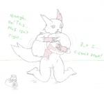 anthro anthrofied big_breasts bodily_fluids breast_expansion breast_play breast_suck breasts claws expansion female fur huge_breasts lactating markings pokemorph red_markings self_suckle solo sucking tail text white_body white_fur nooxgard nintendo pokemon generation_3_pokemon pokemon_(species) zangoose english_text