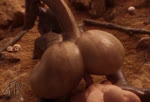 anthro anus balls big_butt big_penis bone butt doggystyle duo female from_behind_position genitals huge_butt huge_hips huge_penis human_on_anthro interspecies larger_anthro larger_female larger_penetrated male male/female penetration penis pile_of_skulls power_bottom pussy rear_view sex size_difference skull smaller_human smaller_male tail vaginal vaginal_penetration wide_hips sfrogue fallout microsoft deathclaw human mammal monster scalie 3d_(artwork) 3d_animation animated digital_media_(artwork) loop sound webm