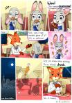 2017 anthro canid canine comic dialogue disney english_text female fox fur hi_res judy_hopps lagomorph leporid male mammal nick_wilde peanut.k rabbit red_fox text true_fox zootopia