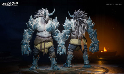 3_toes 5_fingers arm_spikes armor barefoot belt black_bottomwear black_clothing black_pants black_sclera blue_body blue_claws blue_eyes blue_horn blue_spikes bottomwear brazier brown_belt claws clothed clothed_humanoid clothed_male clothing company_name embers eyebrows feet finger_claws fingers fire fist footwear hair horn humanoid_pointy_ears ice_horn inside light lips long_hair male male_humanoid muscular muscular_humanoid muscular_male navel not_furry open_mouth pale_skin pants pecs pointy_ears purple_lips ranged_weapon shoes short_hair shoulder_spikes solo spikes spikes_(anatomy) spiky_hair text three-quarter_view toes topless topless_humanoid topless_male torn_bottomwear torn_clothing torn_pants tusks weapon white_body white_eyebrows white_hair white_skin jeremy_jodoin highguard_(game) rime_(highguard) demon demon_humanoid horned_humanoid humanoid ice_demon 2026 3d_(artwork) 5:3 absurd_res artist_name colored digital_media_(artwork) english_description english_text hi_res lighting official_art shaded