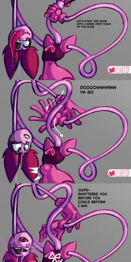 crushing_object dialogue digested digestion duo fatal_vore female female/female female_prey not_furry oral oral_vore text vore eviltqf cartoon_network steven_universe amethyst_(steven_universe) spinel_(steven_universe) alien alien_humanoid amethyst_(gem_species) gem_(species) humanoid quartz_(gem_species) spinel_(gem_species) english_text hi_res