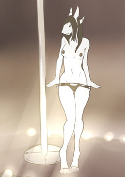 breasts clothed clothing female looking_at_viewer lost-paw nipples pole presenting skimpy solo topless undressing
Rating: Explicit
Score: 1
User: NaughtyPenguin
Date: March 12, 2014