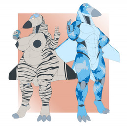 aircraft airplane anthro areola back_wings beverage beverage_can big_breasts big_nipples blue_body breasts camo_body claws cockpit curvy_figure duo featureless_crotch female genitals grey_body jet jet_engine machine male markings metallic_body nipples not_furry nude nude_anthro nude_female nude_male simple_background standing striped_markings stripes tail thick_thighs vehicle voluptuous vulva wide_hips wings ndragon3 aeromorph living_aircraft living_machine living_vehicle robot hi_res