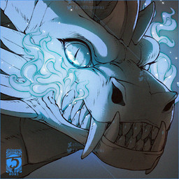 ambiguous_gender angry blue_fire breath_powers colored_fire elemental_manipulation fangs fire fire_breathing fire_manipulation glistening glistening_eyes glistening_teeth glowing grey_background grey_body grey_eyes grey_scales horn looking_at_viewer monotone_background monotone_body monotone_scales pupils scales sharp_teeth simple_background slit_pupils solo teeth year shinerai mythology dragon mythological_creature mythological_scalie scalie 1:1 2021 blue_and_grey blue_monochrome dated digital_drawing_(artwork) digital_media_(artwork) headshot_portrait icon monochrome portrait shaded signature soft_shading watermark