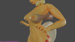 16:9 3d_(artwork) 4k absurd_res anthro anthrofied applejack_(mlp) blonde_hair breast_fondling breast_play breasts digital_media_(artwork) disembodied_hand duo equid extremespeedslowpoke faceless_character faceless_human female fondling friendship_is_magic grey_background hair hand_on_breast hasbro hi_res human humanoid_hands mammal my_little_pony nipples nude simple_background solo_focus widescreen yellow_body