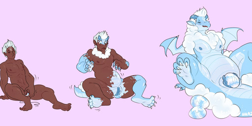 4_toes andromorph anthro base_one_layout basic_sequence blue_body blue_horn blue_nipples blue_vulva body_size_growth claws dark_body dark_skin egg feet fur fur_growth genitals growth hair horn horn_growth intersex linear_sequence masturbation membrane_(anatomy) membranous_wings nipples one_row_layout oviposition person_of_color pink_background scar sex_toy simple_background size_transformation solo species_transformation tail tail_growth three_frame_image three_frame_sequence toes transformation transformation_sequence vulva white_body white_fur white_hair wing_growth wings hhazard mythology bovid caprine dragon human hybrid mammal mythological_creature mythological_scalie scalie sheep colored hi_res sequence