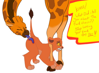! 3_toes ? all_fours ambiguous_gender anal anal_penetration anatomy ass_up brown_fur brown_nose brown_skin butt clenched_teeth deep_rimming deep_tongue dialog disney duo english_text eyelashes eyes_closed feline female feral feral_on_feral from_behind fur giraffe happy hooves interspecies kiara lion mammal oral orange_fur penetration plain_background predator/prey_relations purple_skin question rimming sex shocked size_difference smile teeth text the_lion_king tongue tongue_inside unknown_artist white_background yellow_fur young
Rating: Explicit
Score: 11
User: toh
Date: June 22, 2013