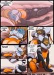 anthro chastity_cage chastity_device drone dronification hypnotic_visor kneeling latex lying male mind_break mind_control nullbulge submissive submissive_male text visor conrie nintendo pokemon eevee generation_1_pokemon pokemon_(species) 2024 absurd_res comic english_text hi_res