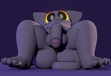 4_toes anthro balls big_butt black_balls black_body black_butt black_ears black_eyes black_fur black_pawpads black_penis black_tail butt feet flaccid fur genitals glans grey_glans humanoid_genitalia humanoid_penis looking_at_viewer male nude_anthro nude_male pawpads penis pupils sitting solo tail thick_thighs toes white_pupils wide_hipped_anthro wide_hipped_male wide_hips yellow_sclera fanfurry javi_(k1ko) domestic_cat felid feline felis mammal 2024 3d_(artwork) digital_media_(artwork) hi_res