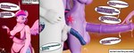 anthro balls bodily_fluids bra clothing cum dialogue female genital_fluids genitals horn intersex panties penis penis_size_difference pornography simple_background small_penis text underwear wings royalsimp friendship_is_magic hasbro my_little_pony mythology princess_cadance_(mlp) shining_armor_(mlp) twilight_sparkle_(mlp) equid equine mammal mythological_creature mythological_equine winged_unicorn 3d_(artwork) absurd_res blender_(artwork) digital_media_(artwork) english_text hi_res