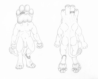 4_toes after_transformation anklet anthro big_feet collar digit_ring digitigrade feet foot_fetish foot_focus footpaw_hands genitals huge_feet implied_transformation jewelry male nude pawpads paws penis ring simple_background solo tail thick_pawpads toe_ring toes toony what what_has_science_done where_is_your_god_now salem_(hollowvoice) salem_(kreoche) felid foot_head lion mammal pantherine paw_creature paw_head 2022 5:4 absurd_res hi_res model_sheet