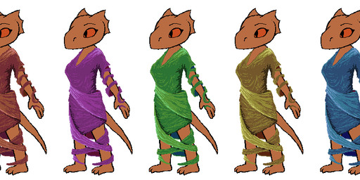 anthro breasts comparison female non-mammal_breasts solo tail unknown_artist bethesda_game_studios microsoft oblivion prequel_adventure the_elder_scrolls quill-weave argonian scalie 2011 multiple_versions