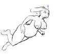 anthro barefoot big_breasts breasts covering covering_breasts covering_crotch covering_self curvy_figure feet female looking_at_viewer mature_female nipples nude skinny_dipping slightly_chubby slightly_chubby_female solo swimming thick_thighs underwater voluptuous water byondrage undertale undertale_(series) toriel boss_monster_(undertale) bovid caprine goat mammal animated monochrome short_playtime mother_(lore) parent_(lore)