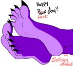 5_toes ambiguous_gender anthro anthrofied barefoot biped black_claws blue_body blue_skin claws countershade_feet countershading dialogue disembodied_foot feet female foot_focus foot_shot paws purple_body simple_background soles solo text toe_claws toes conditional_dnp zp92 nintendo pokemon fan_character sebrina_arbok arbok generation_1_pokemon pokemon_(species) 2012 digital_media_(artwork) english_text