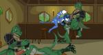 animated anthro balls bar blue_hair canine facefuck fellatio female fox hair interspecies krystal lizard male mammal nintendo nude oral oral_sex penis reptile scalie sex sharpclaw star_fox straight unknown_artist video_games
Rating: Explicit
Score: 2
User: Cane751
Date: March 13, 2014